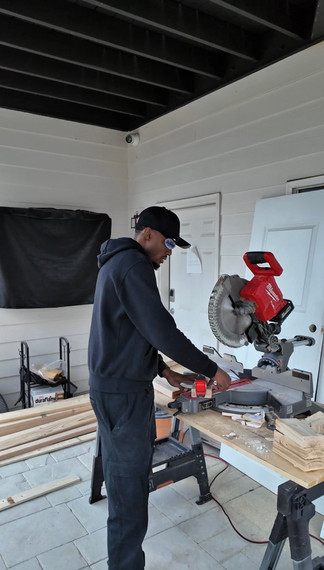 JaQuan Straughn on site during a Quality Home Installs project 5
