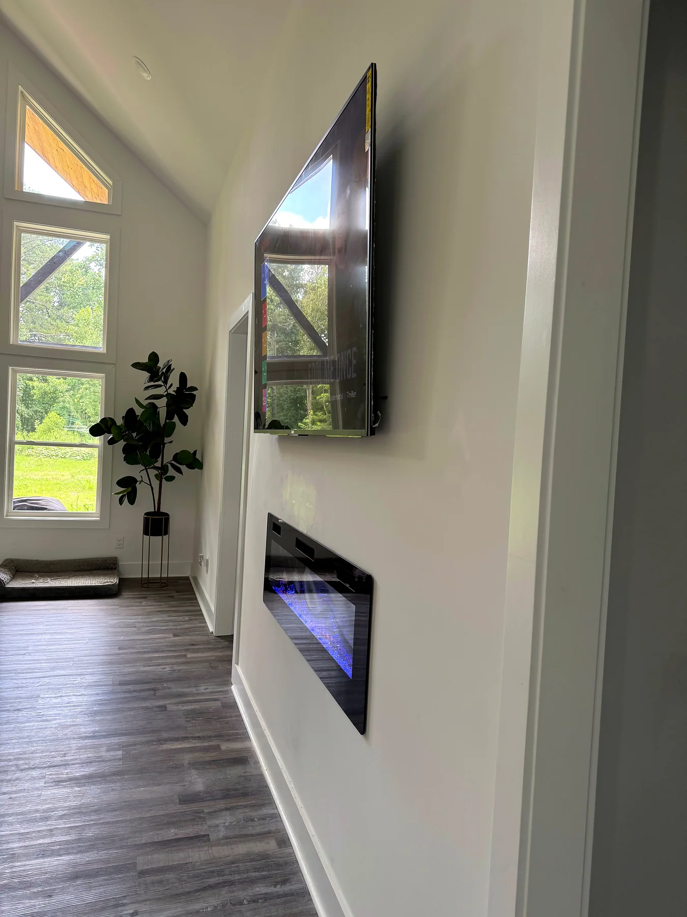 Electric Fireplaces — real installation 6