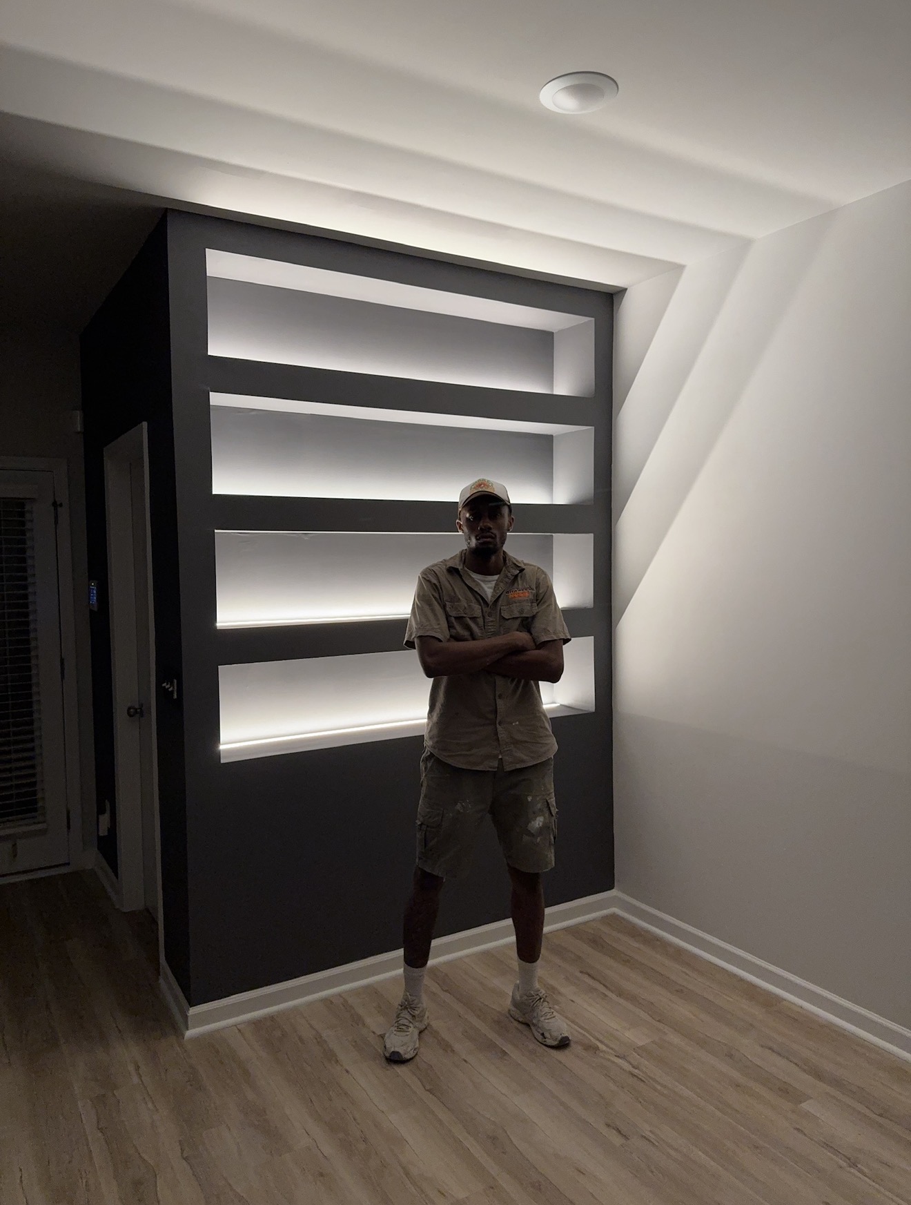 JaQuan Straughn on site during a Quality Home Installs project 6