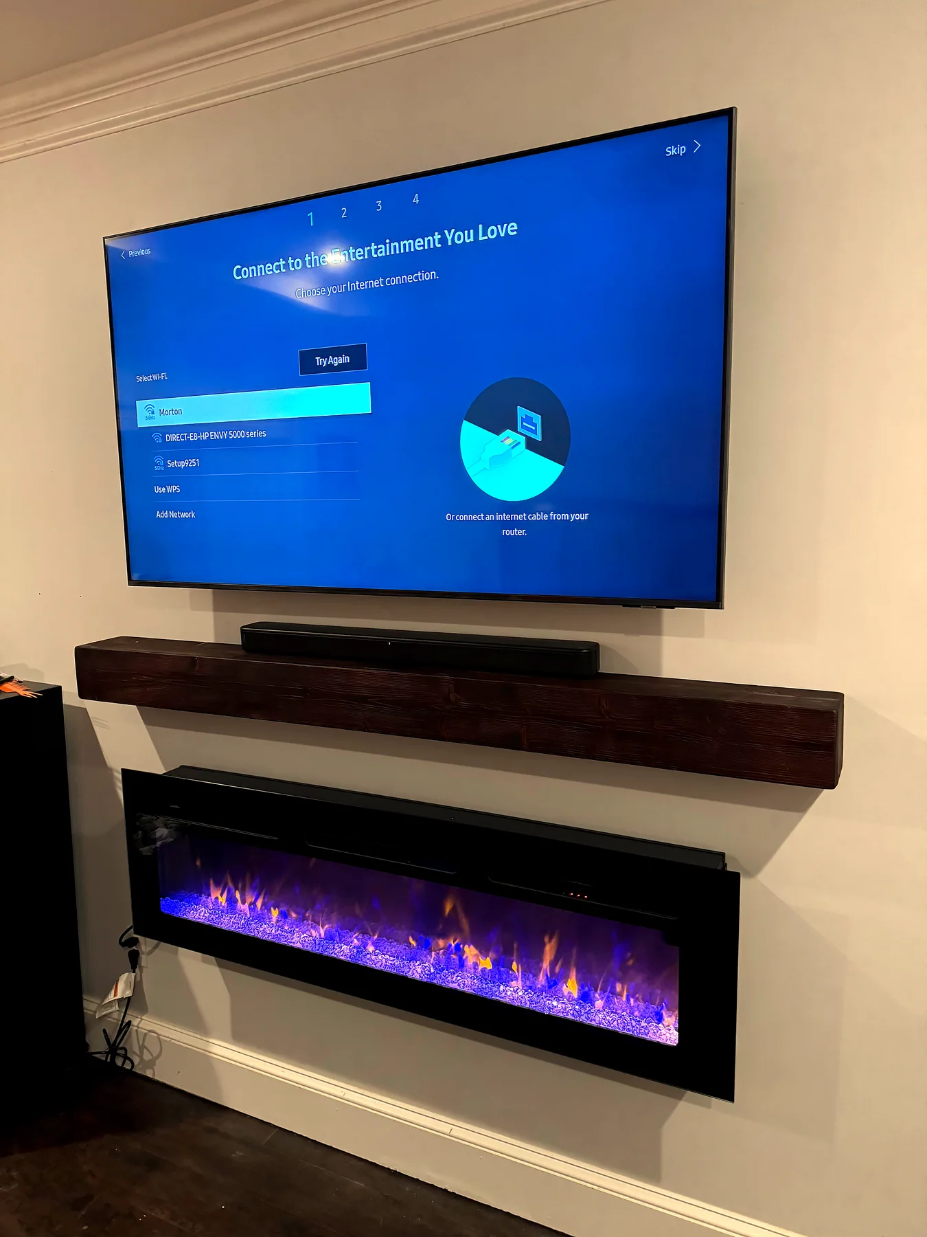 Electric Fireplaces — real project photograph 4