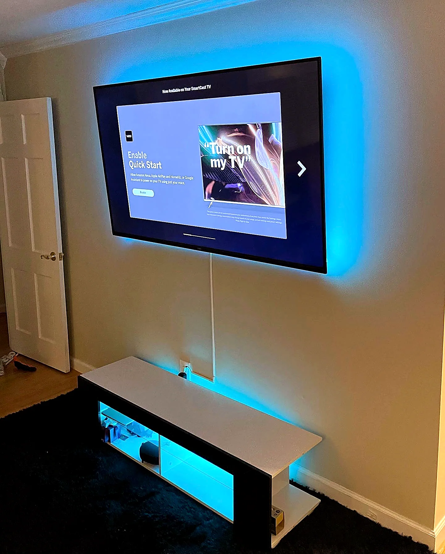 hidden wire strip install