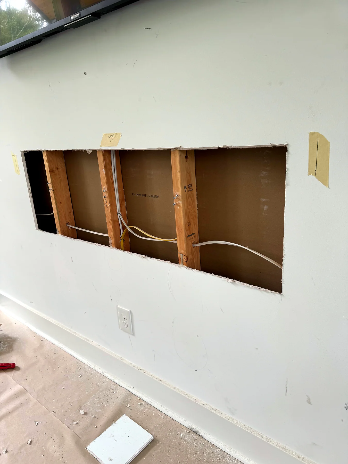 Electric Fireplaces — real installation 9