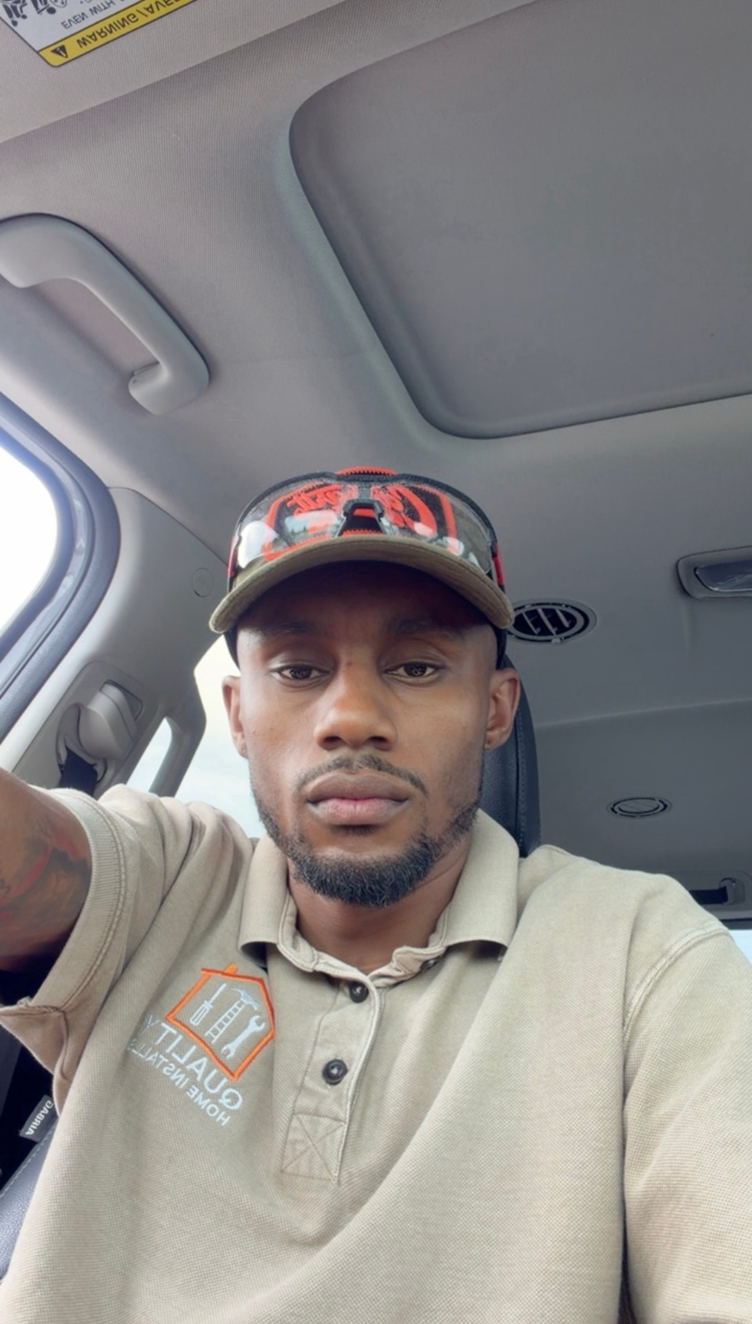 JaQuan Straughn on site during a Quality Home Installs project 3